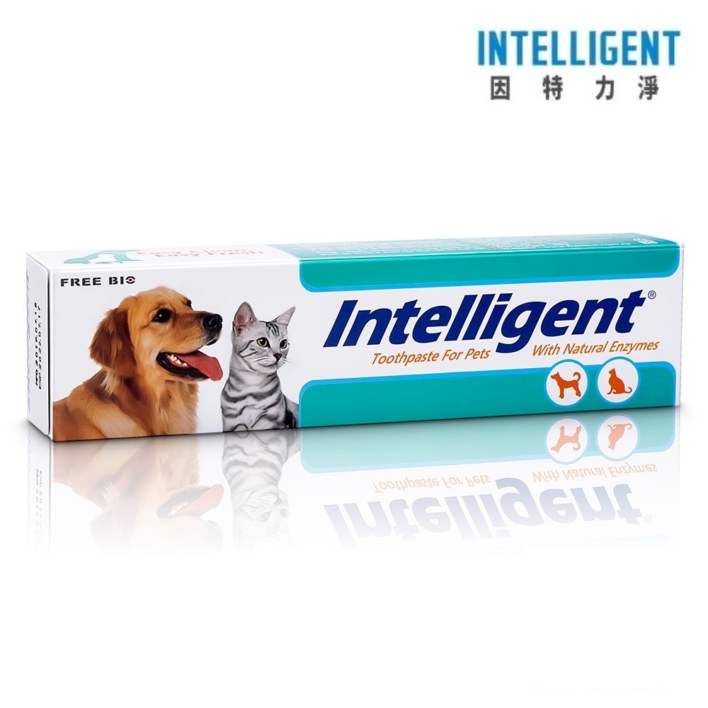 Intelligent 因特力淨寵物酵素牙膏80g *1條