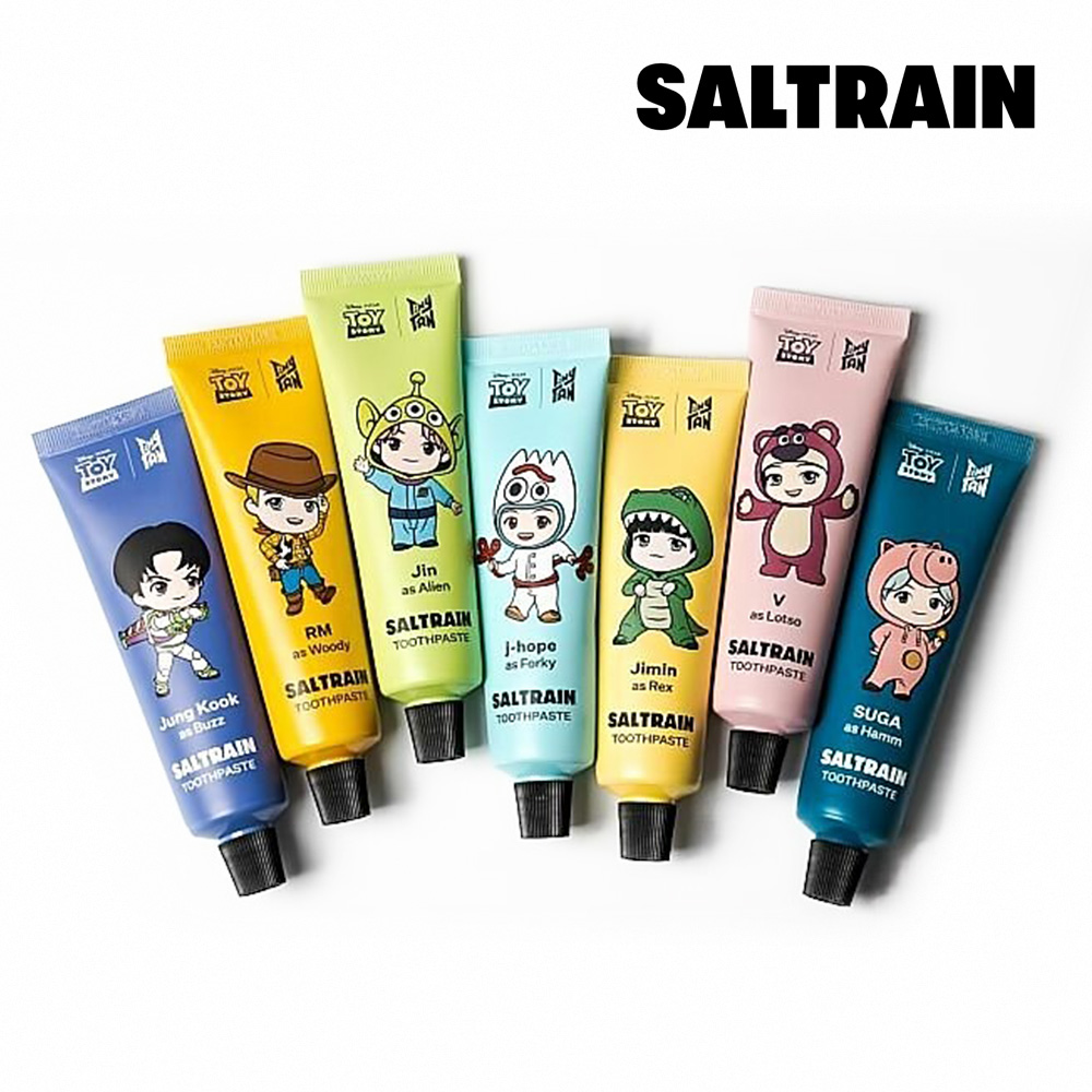 【SALTRAIN】BTS x 玩具總動員聯名牙膏 70g 任選