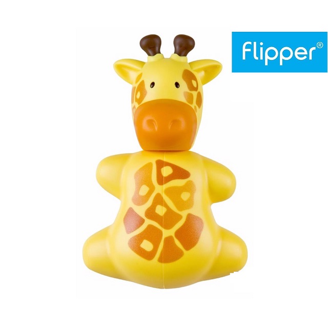 Flipper 趣味動物專利牙刷架_長頸鹿