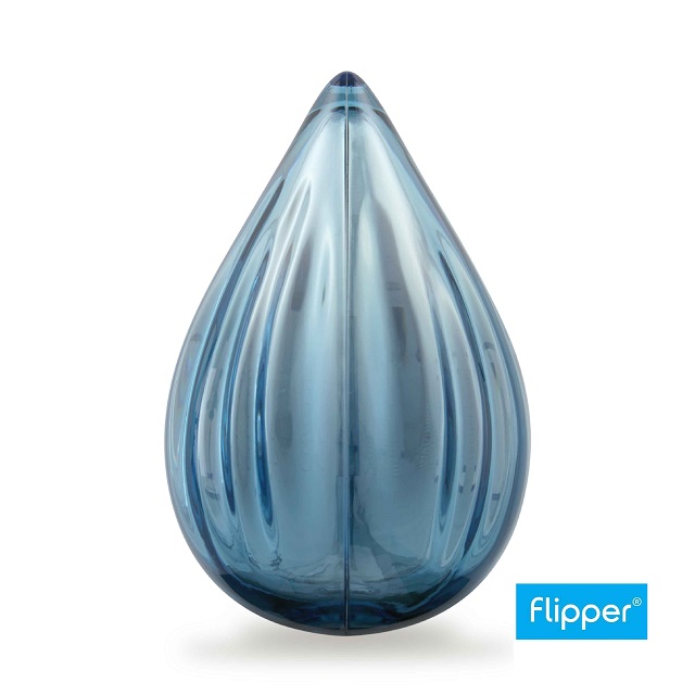 馬來西亞 Flipper 幻藍水滴專利牙刷架