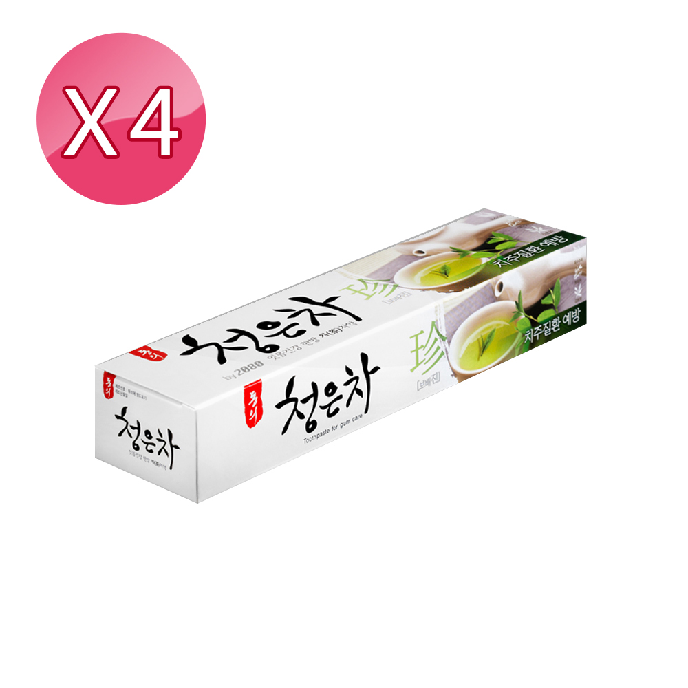 【韓國2080】清齦茶-韓方護齦茶牙膏.珍(130g)X4入