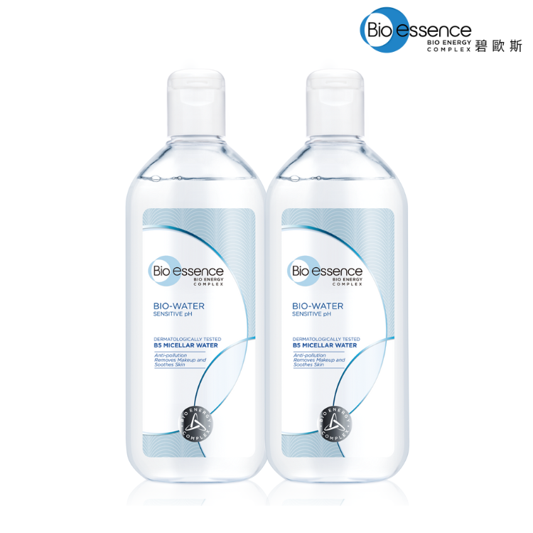 Bio-essence碧歐斯 BIO水感舒緩B5無油卸妝水400mlx2