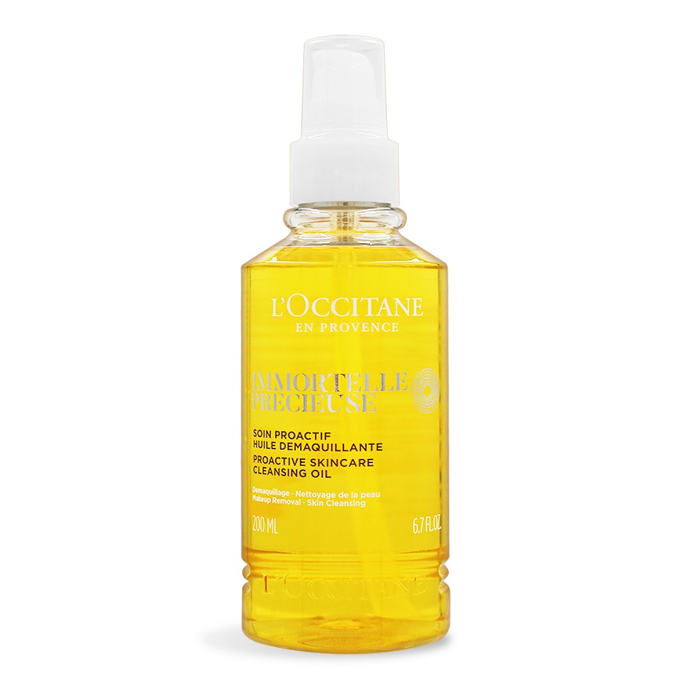 L'OCCITANE 歐舒丹 蠟菊精華卸妝油(200ml)-國際航空版