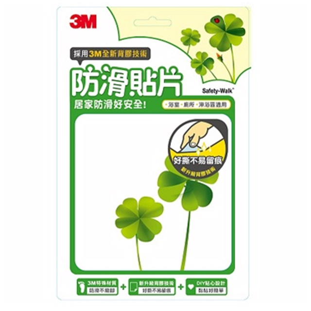 3M 防滑貼片 - 植物 (6片)