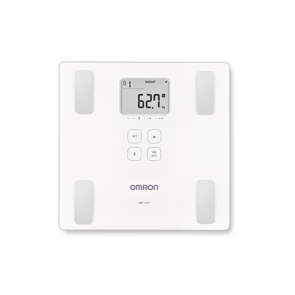 【OMRON 歐姆龍】藍芽體重體脂肪計(HBF-222T)