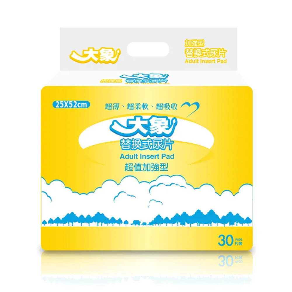 【大象】平面替換式尿片(30片x10包/箱，300片)
