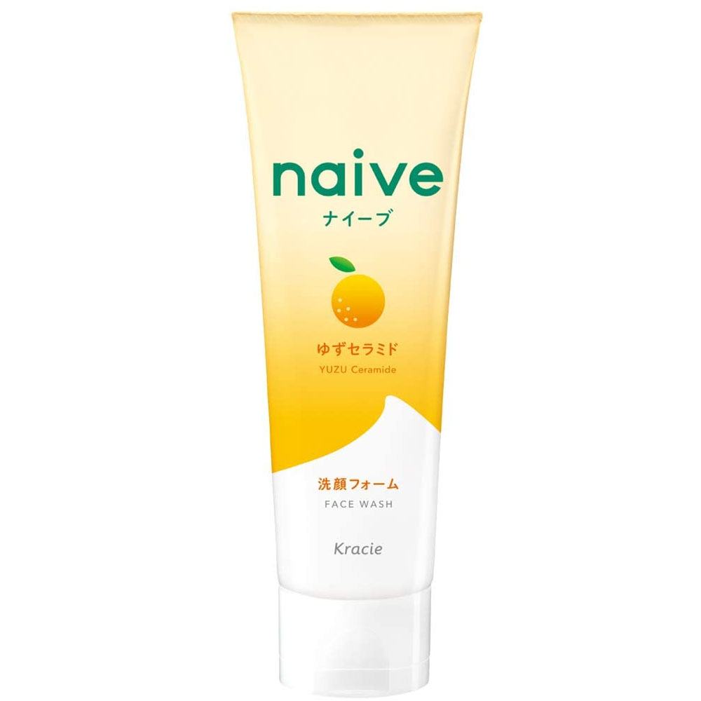 日本Kracie naive洗面乳【柚香/香橙】130g