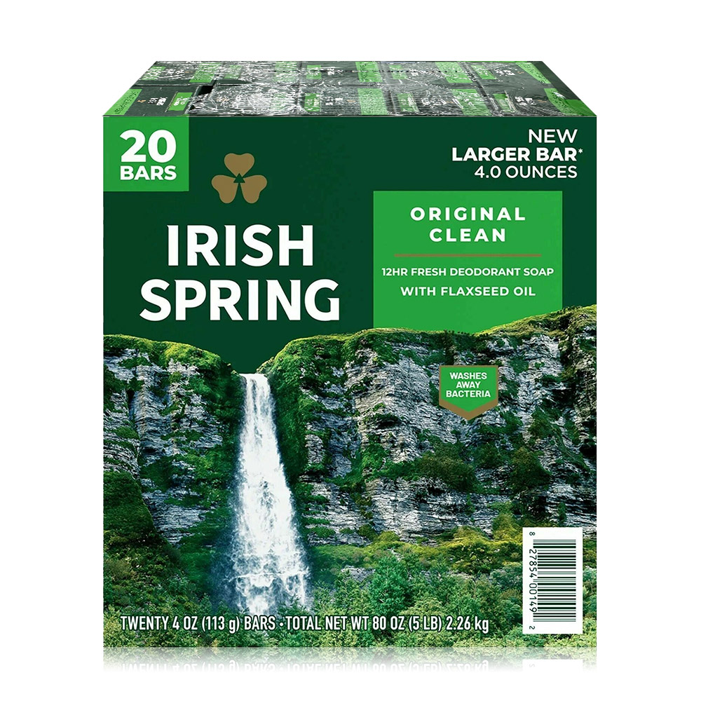 Irish spring 運動香皂-113gX20入
