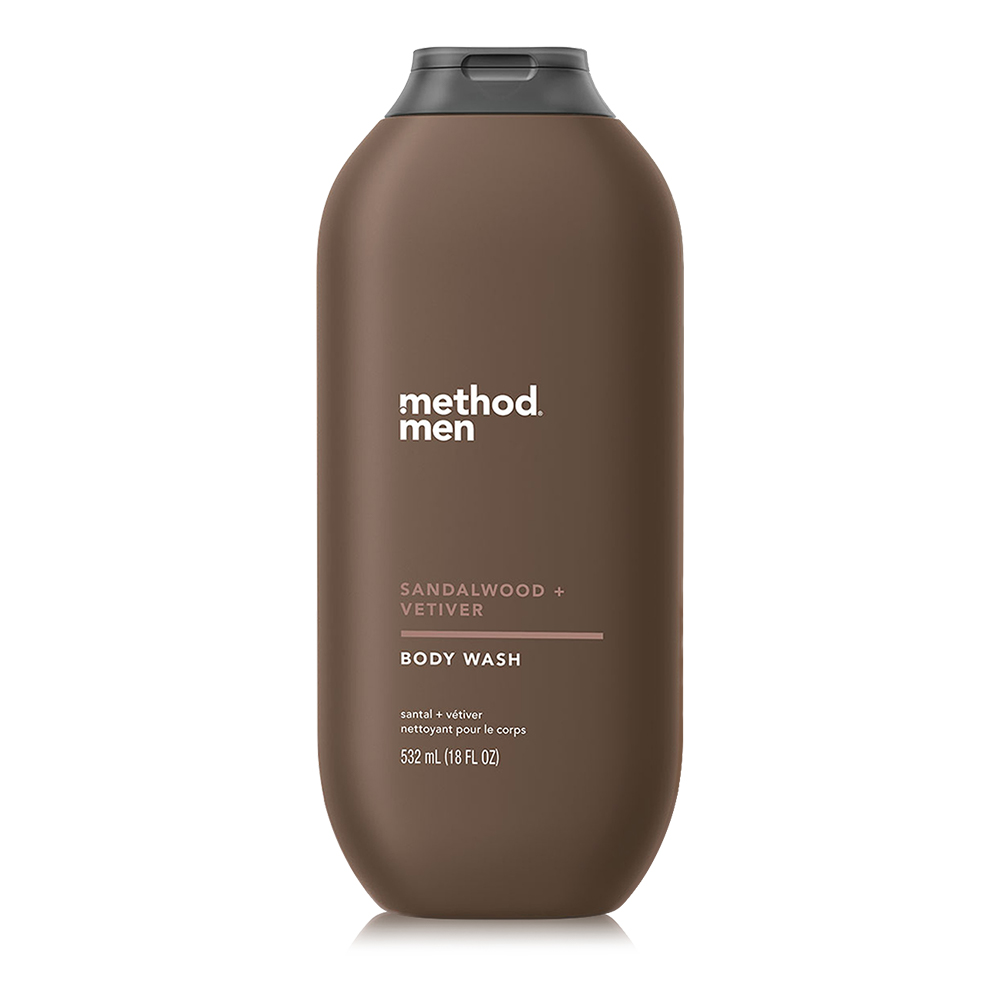 method美則 男仕潔膚露-檀香+巖蘭草532ml