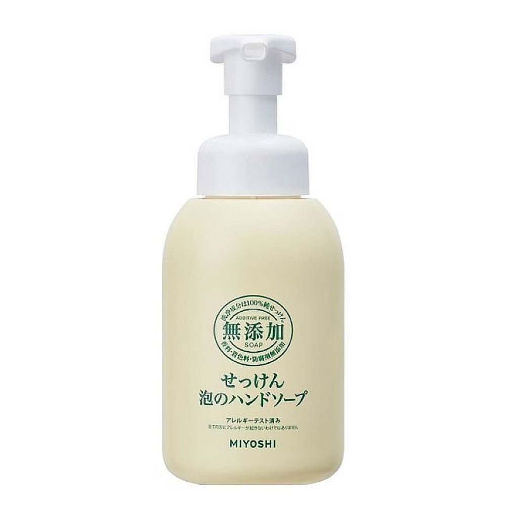 【日本 MIYOSHI】無添加泡沫洗手乳 瓶裝 350ml