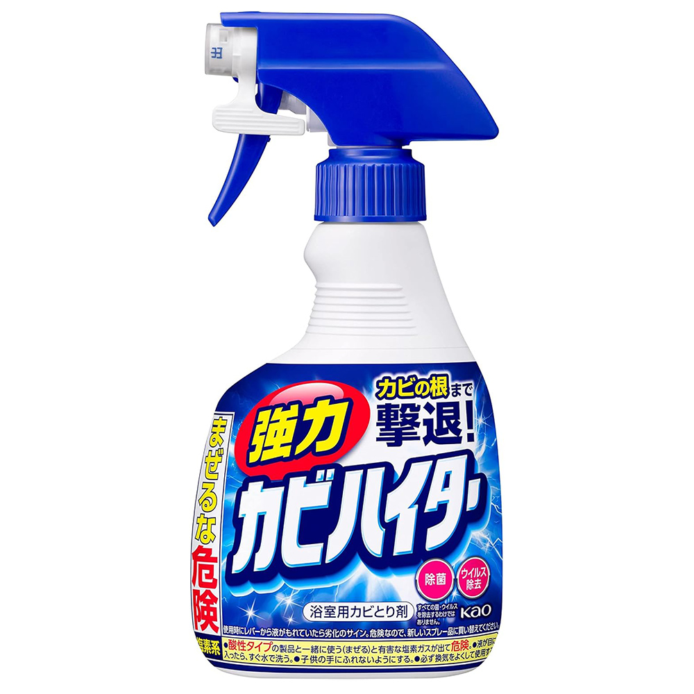 日本 Kao 花王 浴室強力除黴泡沫噴霧清潔劑 400ml