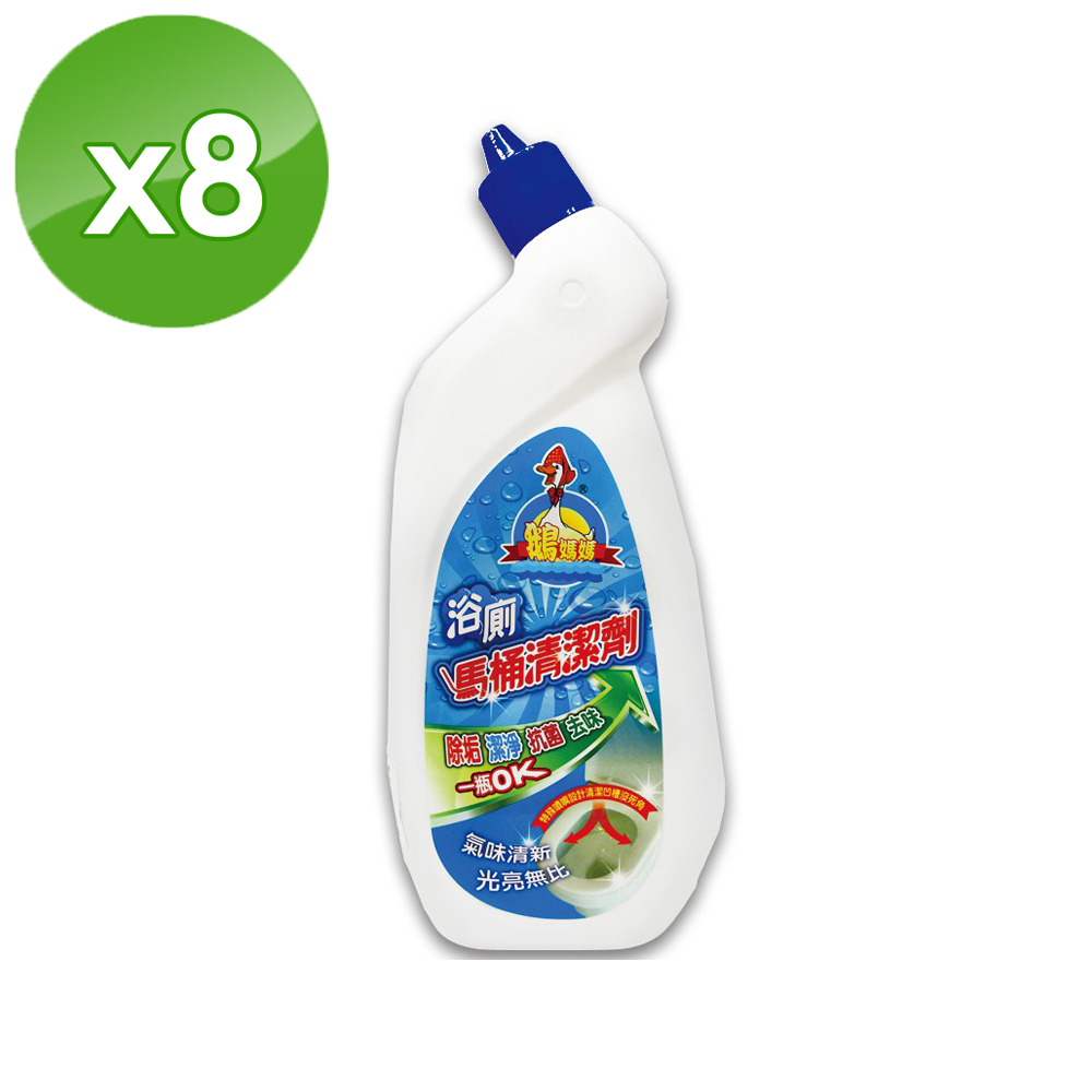 【藻土屋】MIT浴廁馬桶清潔劑(歪嘴瓶)X8-MS