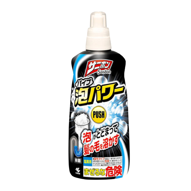 日本 小林製藥 排水管泡沫清潔劑400ml