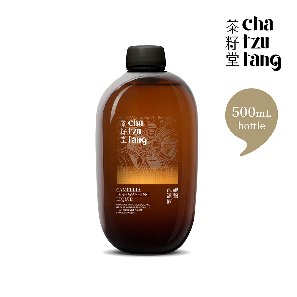 【茶籽堂】碗盤洗潔液-替換瓶500mL