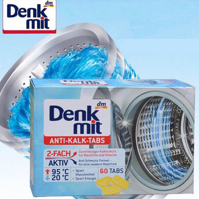 Denkmit德國洗衣機 洗衣槽 清潔錠 60錠/盒 900g