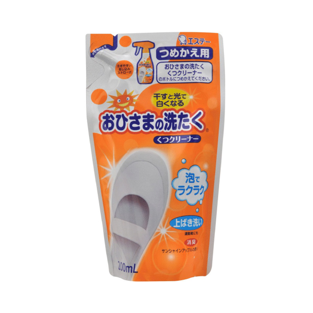 【日本 雞仔牌】鞋子專用除臭漂白清潔劑補充包200ml