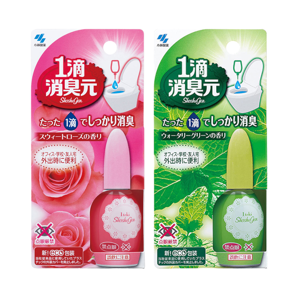 日本 小林製藥 一滴消臭元 馬桶芳香除臭劑 20ml(2入組)