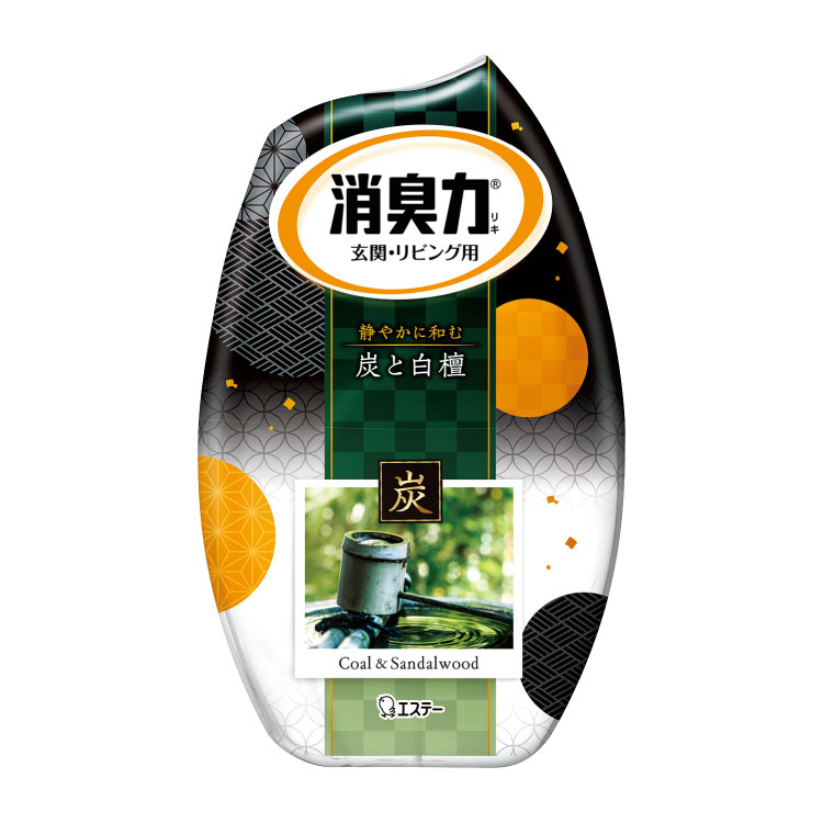 【ST雞仔牌】部屋消臭力 室內芳香劑-木炭檀香 400ml