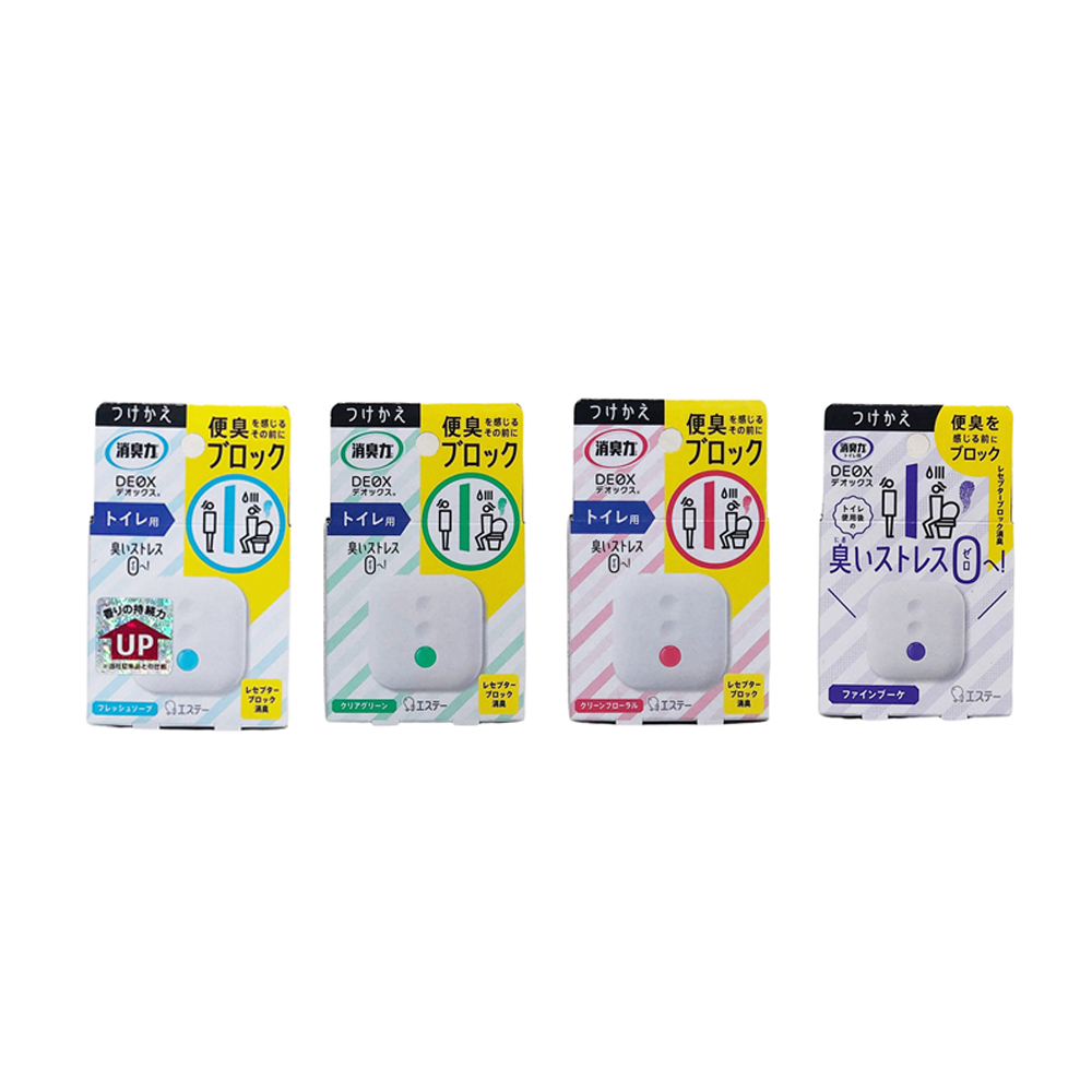 日本 ST 雞仔牌 DEOX 浴廁淨味消臭力 補充盒 6ml (多種香味可選)