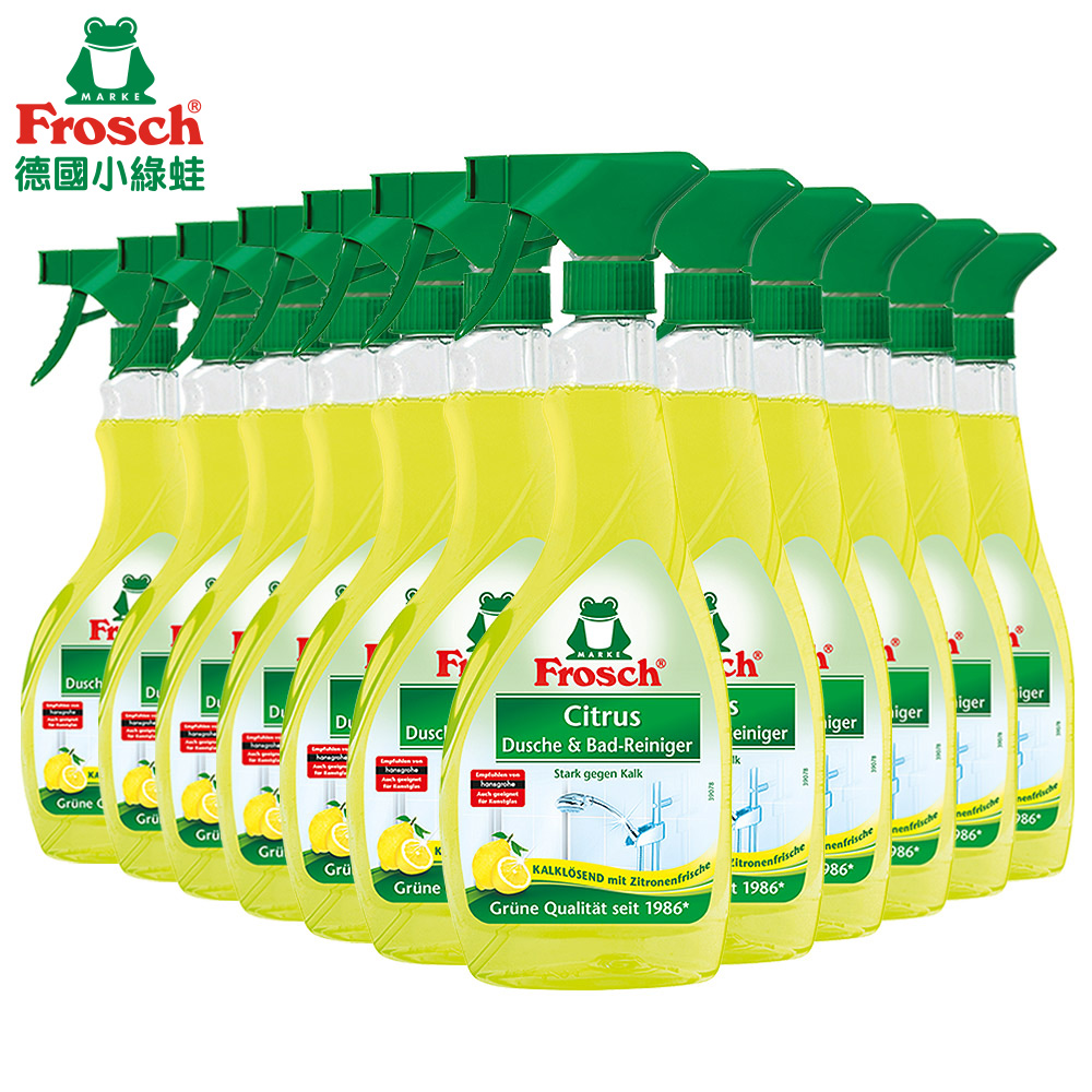 德國Frosch 天然檸檬浴廁清潔噴劑500ml*12瓶/箱