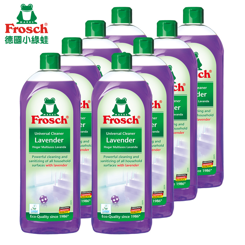 德國Frosch 天然薰衣草萬能清潔劑 750ml*8瓶