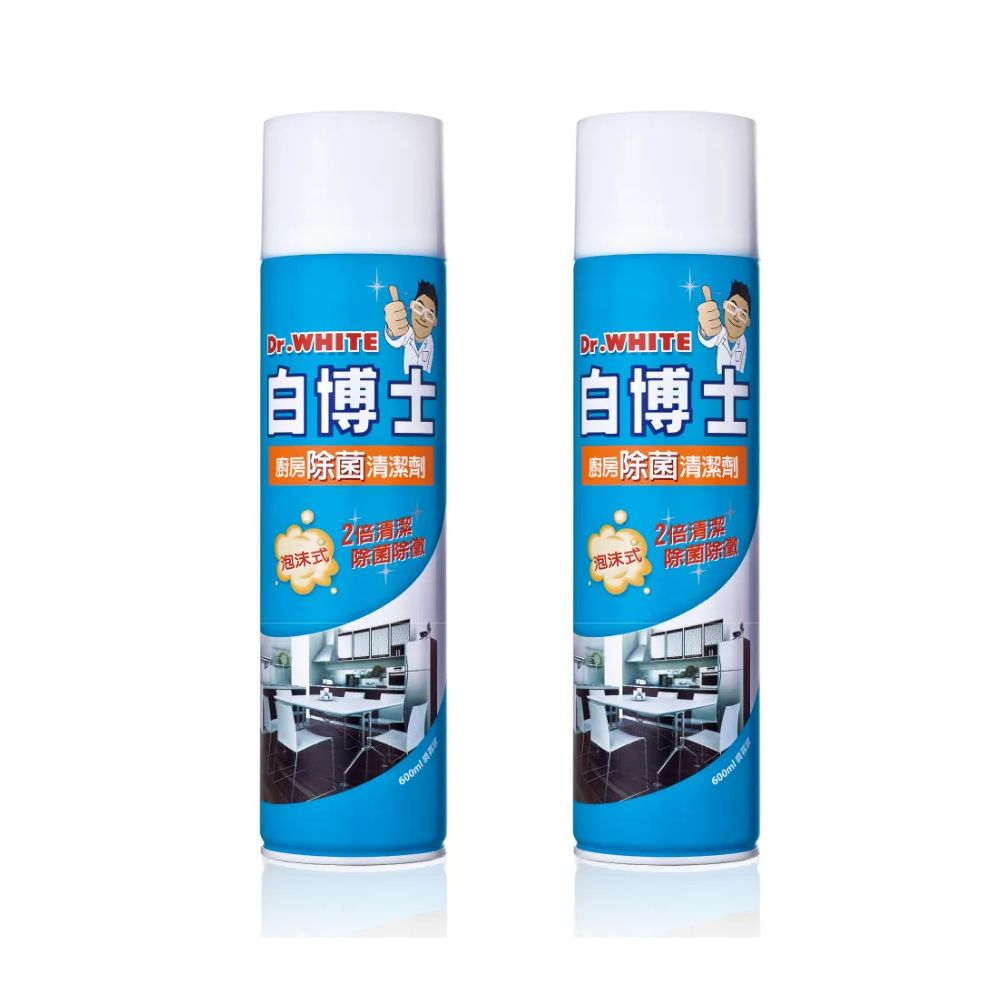 《白博士》廚房除菌清潔劑600ml(2入)