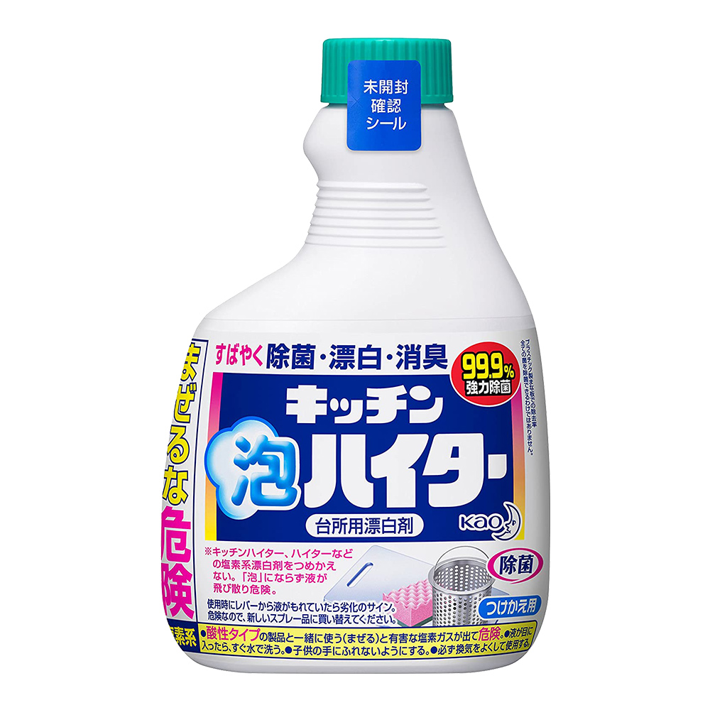日本Kao廚房清潔漂白泡沫噴霧 (補充瓶)400ml