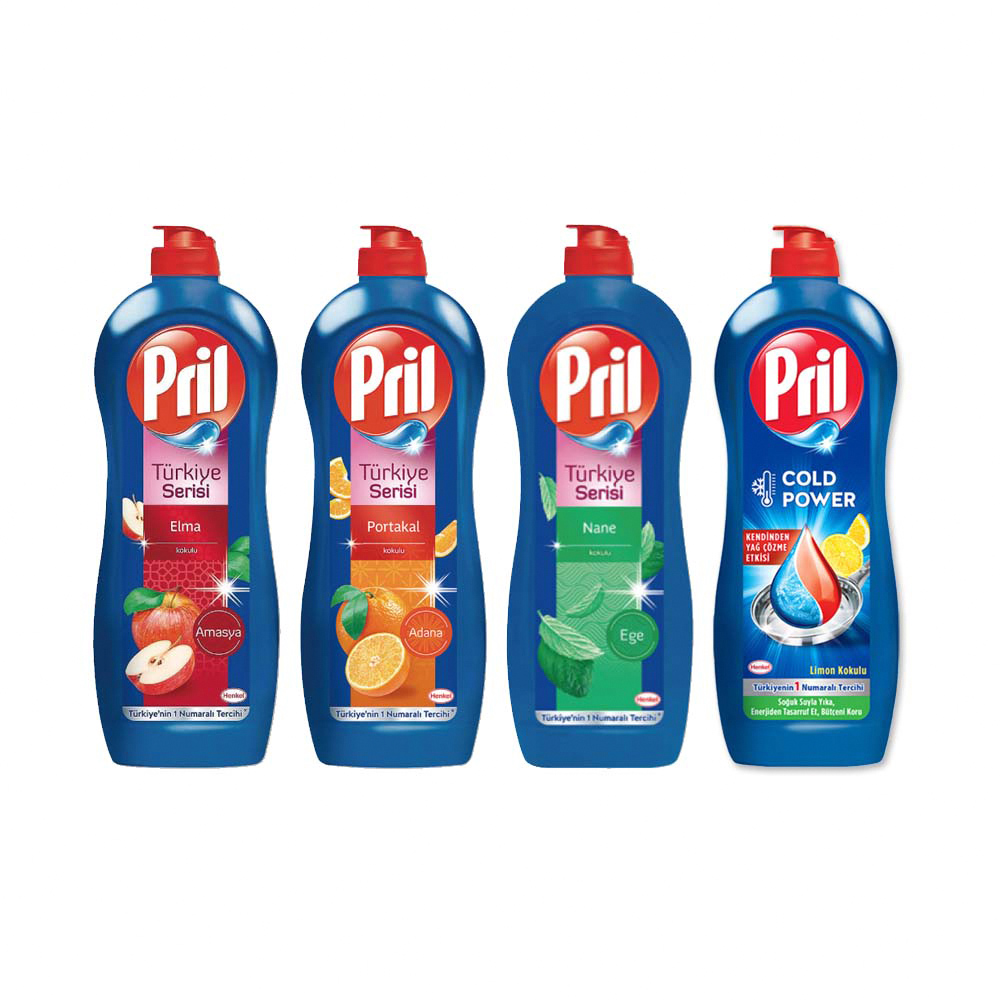 德國Henkel Pril-活性酵素環保親膚洗碗精(4款可選)653ml/藍瓶