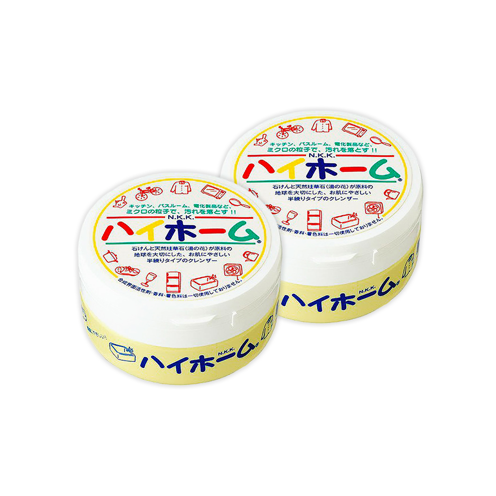 (2罐)日本珪華N.K.K-Hi Home湯之花居家萬用去污清潔乳膏400g/罐