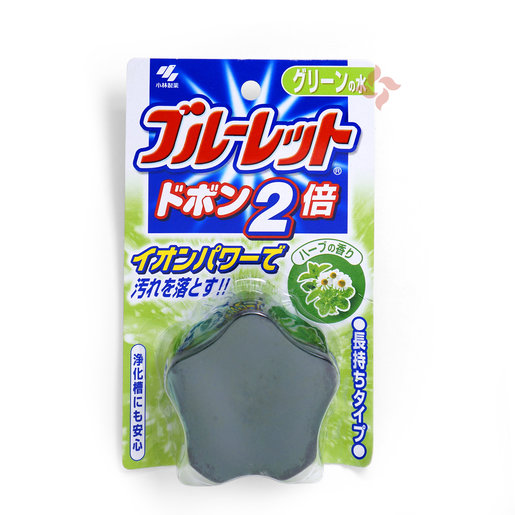 日本【小林製藥】星型馬桶芳香除菌靈-香草120g