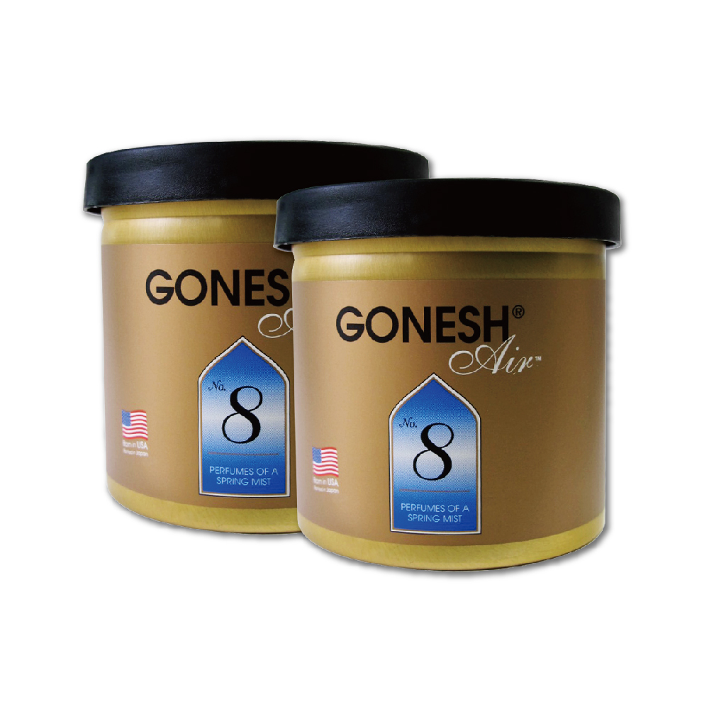 (2罐)日本GONESH-室內固體凝膠芳香劑-No.8春之薄霧78g/罐