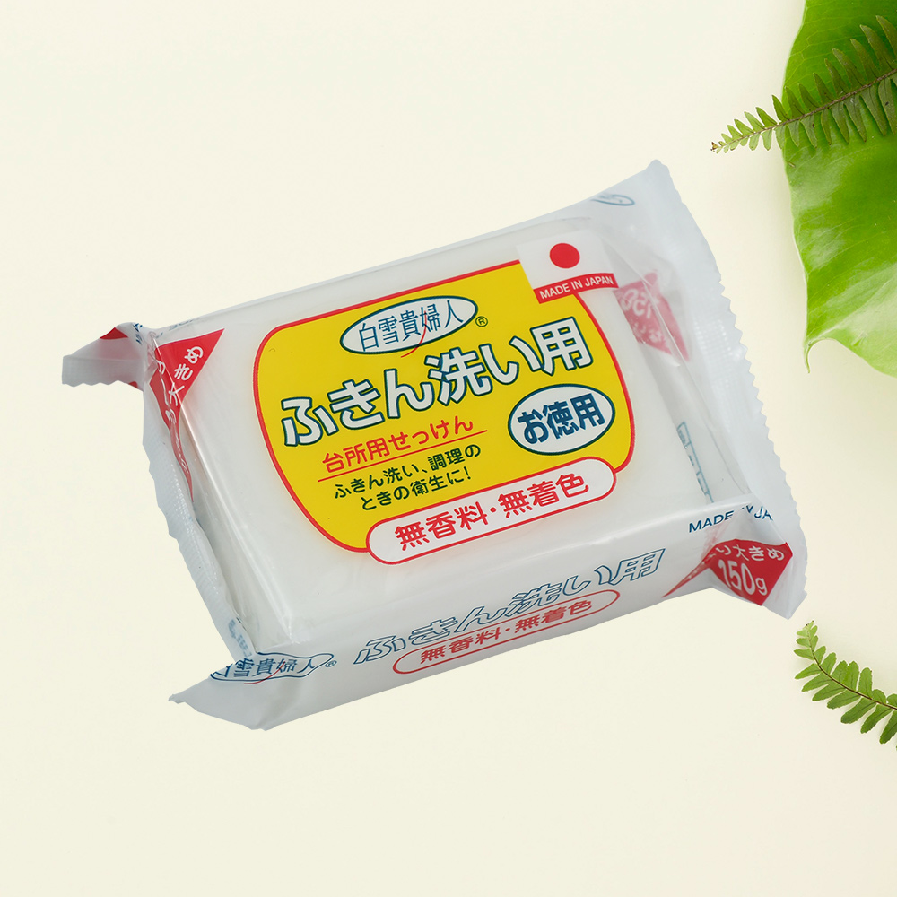 日本製白雪貴婦人廚房用肥皂-150g-8入