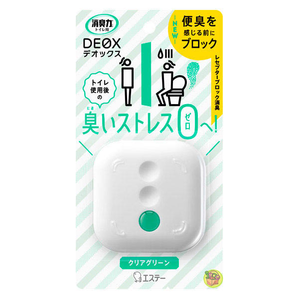 日本【雞仔牌 】消臭力 DEOX浴廁消臭劑 放置型-純淨清香