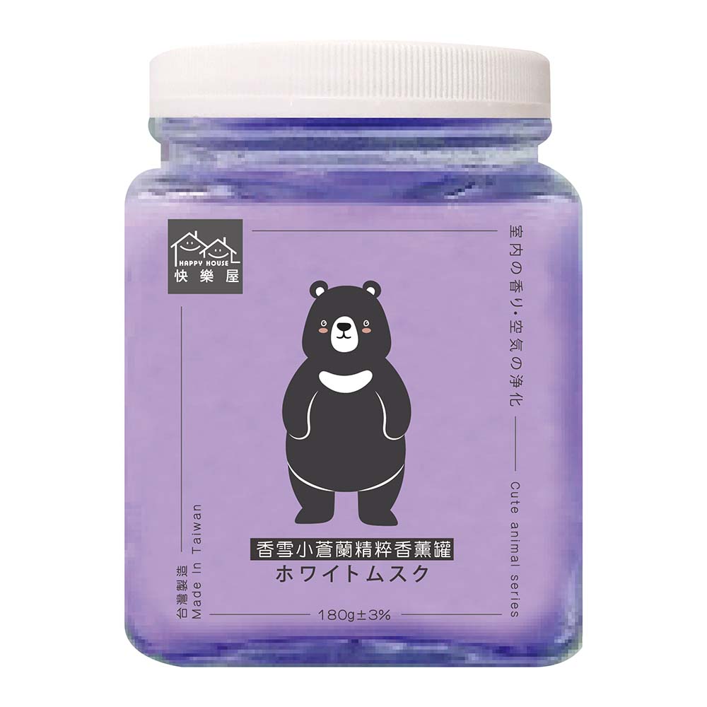 HAPPY HOUSE香雪小蒼蘭精粹香薰罐-紫色*6入