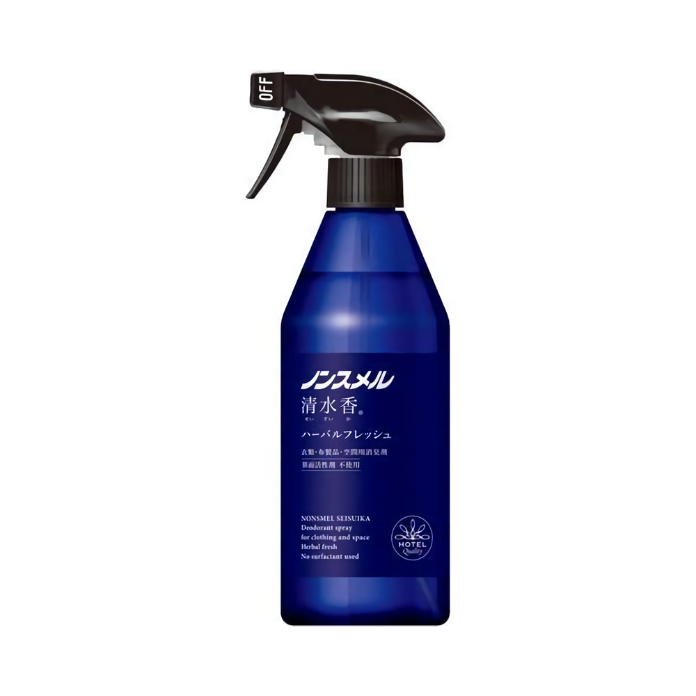 日本【白元】噴霧式除除臭清水香 400ml (草本香)