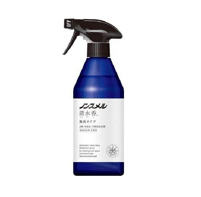 日本【白元】噴霧式除臭除菌清水香 400ml (無香)