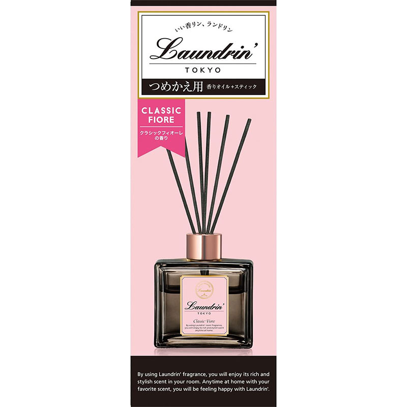 日本Laundrin’香水系列擴香補充包-經典花蕾香