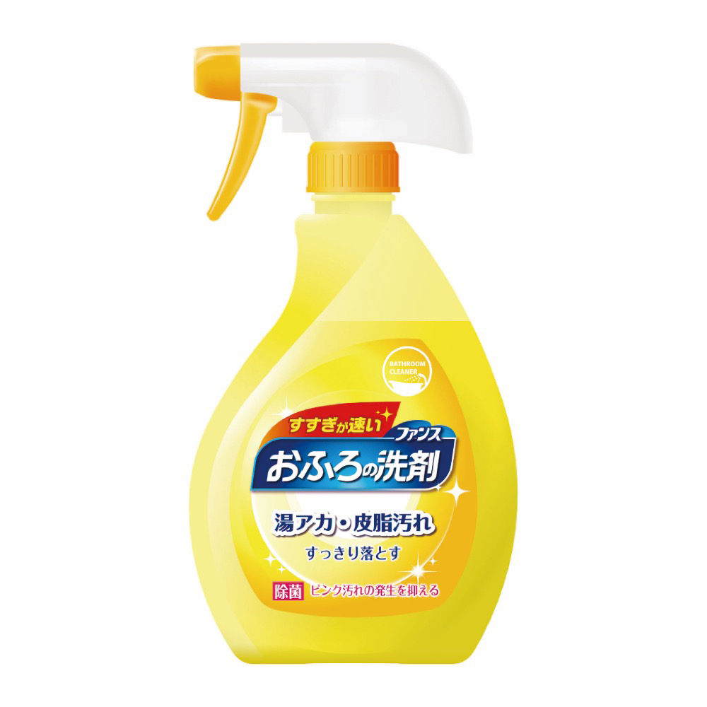 日本 第一石鹼 浴室去垢抑菌噴霧清潔劑-橘子薄荷香380ml
