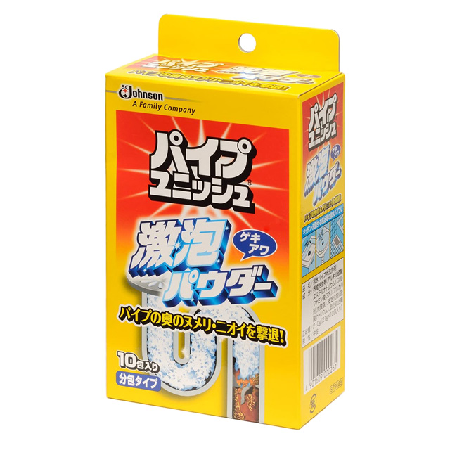 日本SC Johnson激泡排水管清潔粉21g x 10包入