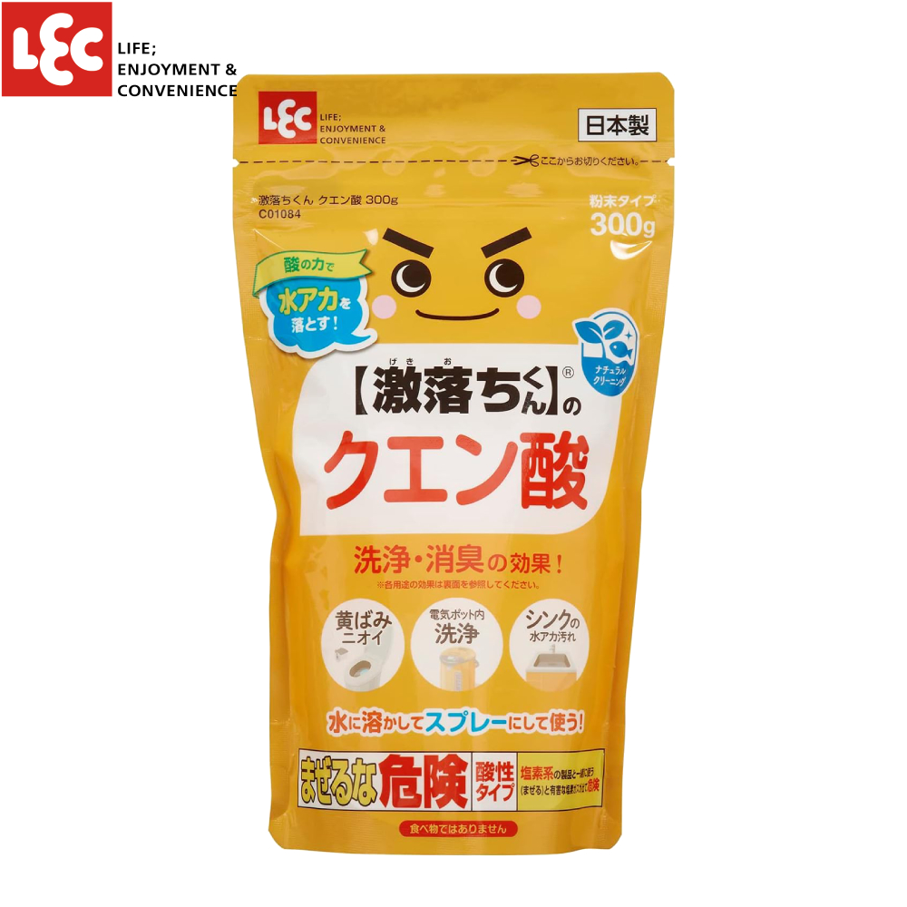 [日本LEC激落君檸檬酸粉末型清潔劑300g