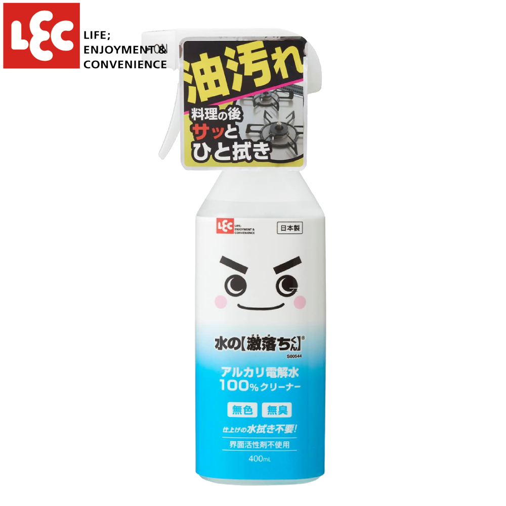 [日本LEC激落君電解水基本款去汙噴劑400ml