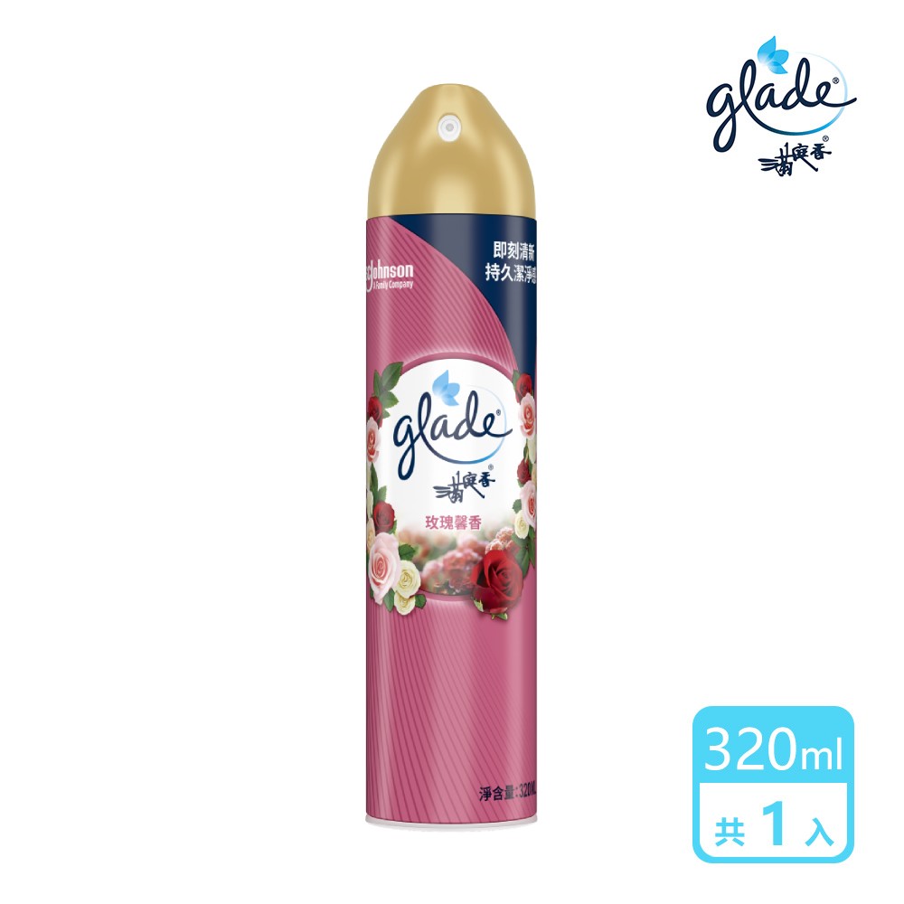 滿庭香 空氣清淨劑-玫瑰馨香320ml