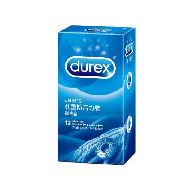 Durex杜蕾斯-活力型 保險套(12入裝)