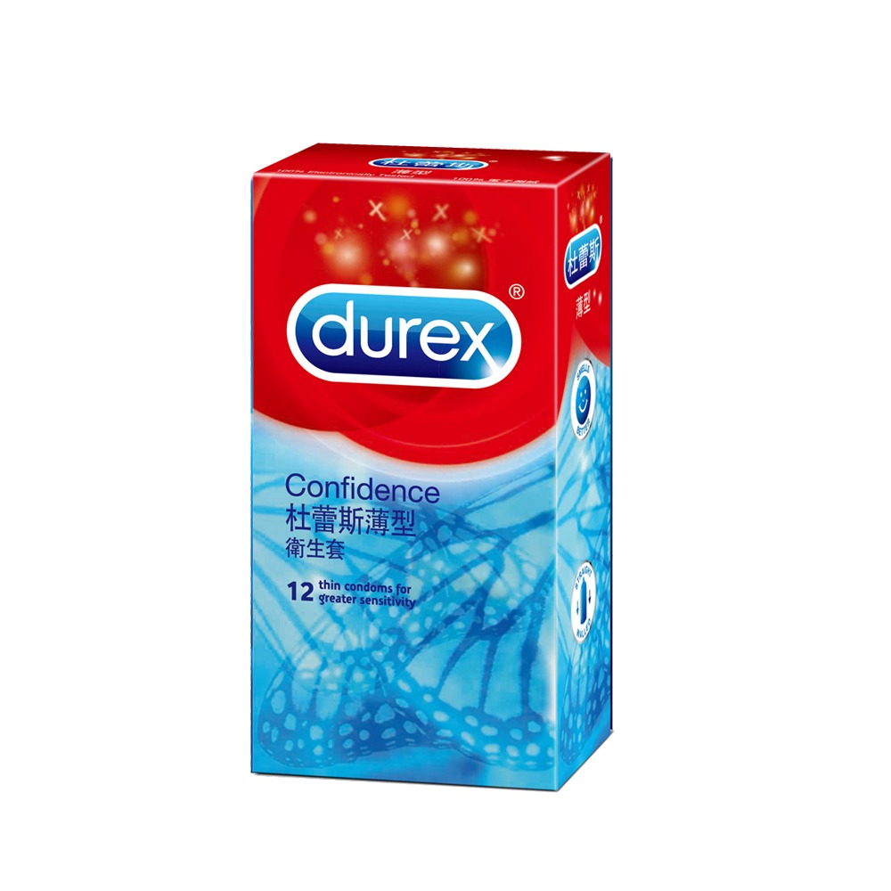 Durex杜蕾斯-薄型 保險套(12入裝)