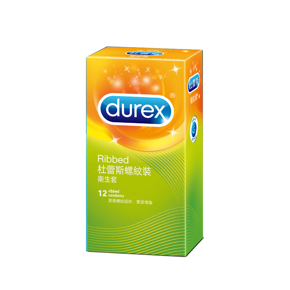 【保險套大特賣】Durex杜蕾斯 螺紋型 保險套(12入X8盒)