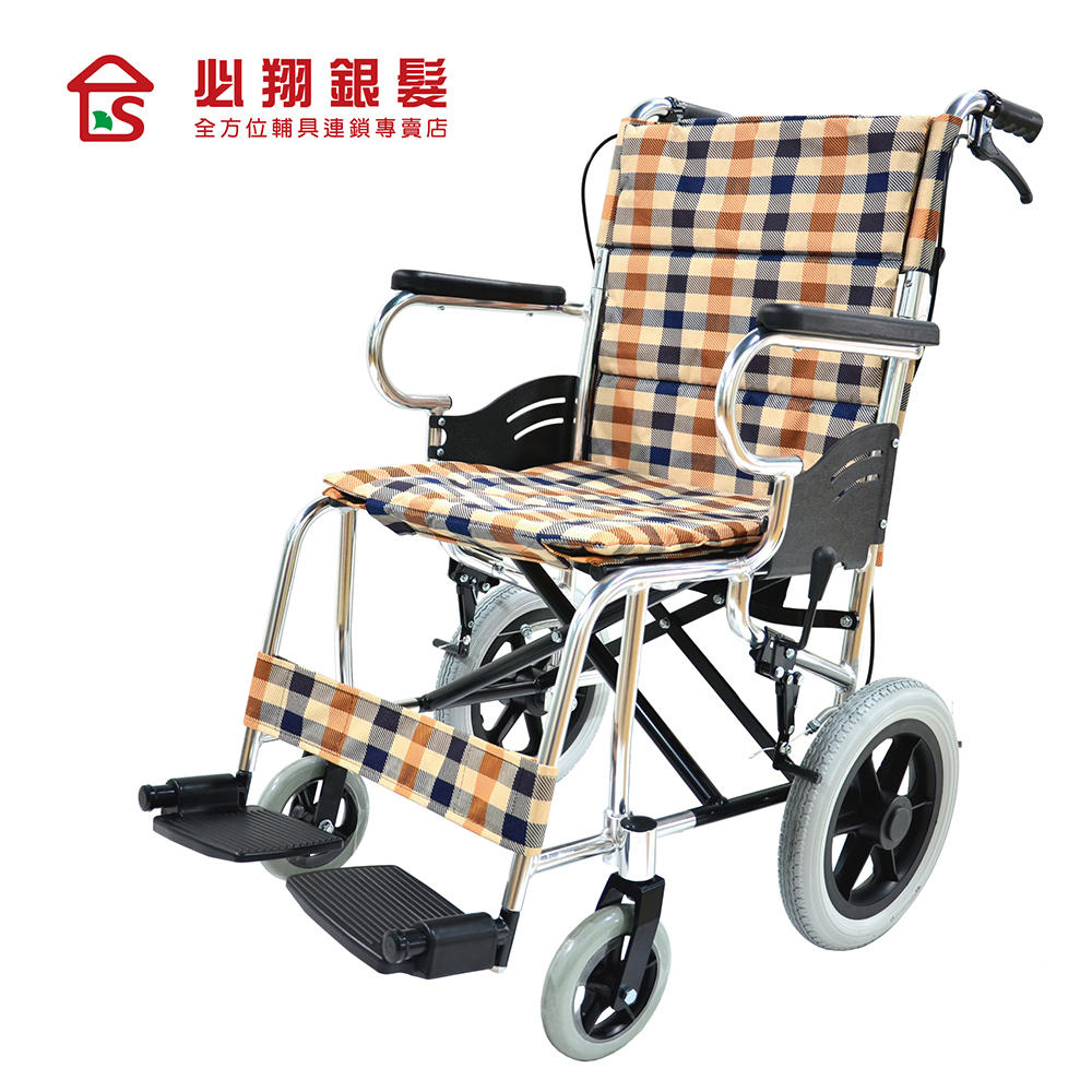 必翔銀髮 輕便看護輪椅PH-184AF(未滅菌)