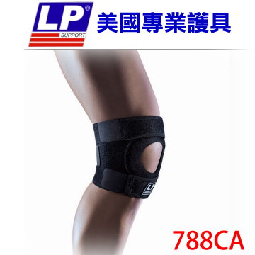[LP美國頂級護具高透氣調整式膝護套788CA