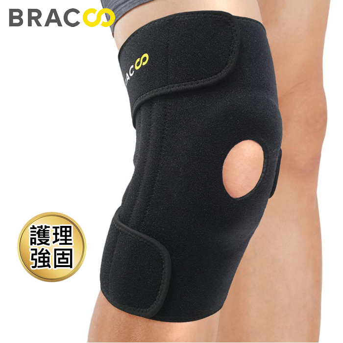 Bracoo奔酷 大面積雙支撐可調護膝(KB30)