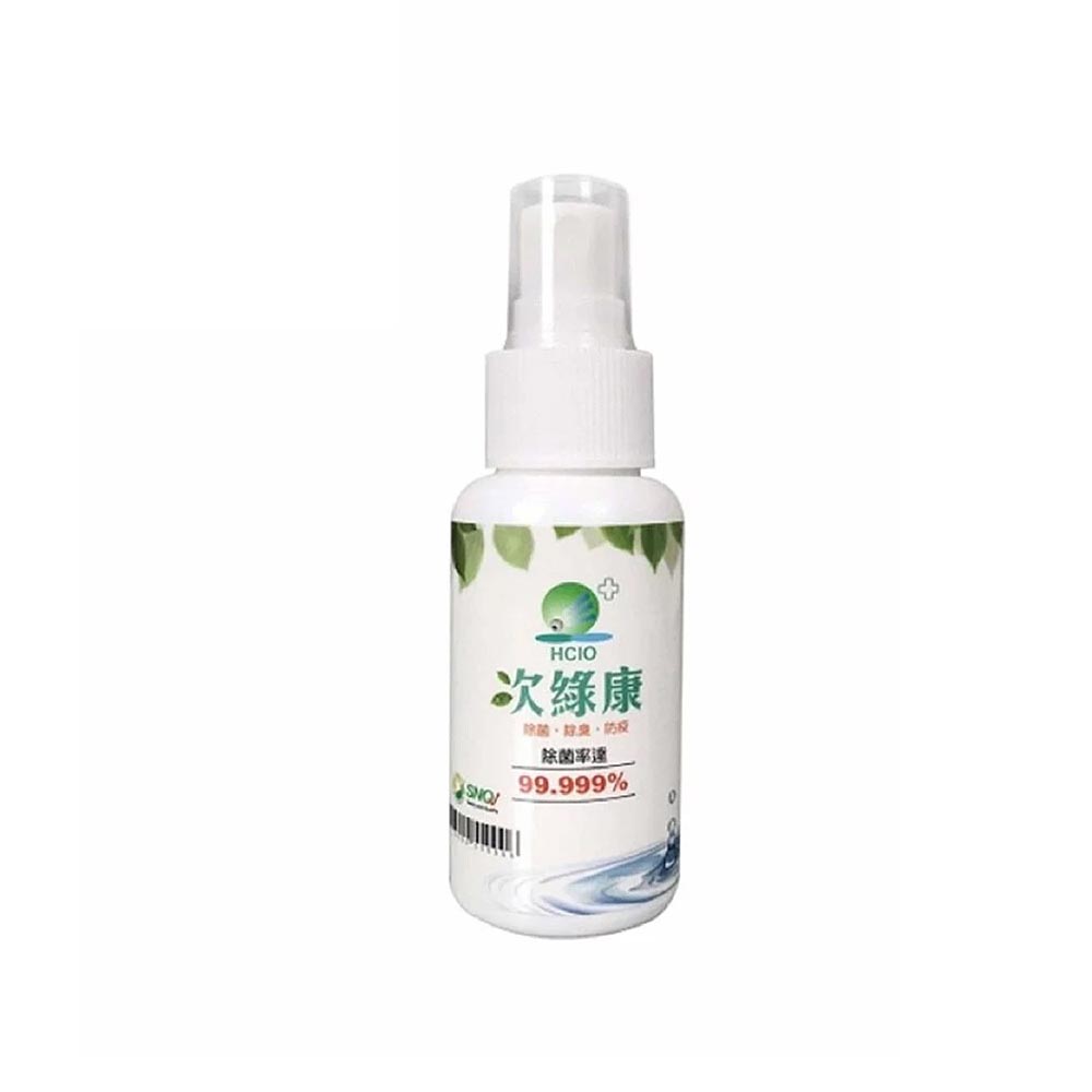 臺灣 次綠康 次氯酸抗菌液60ml
