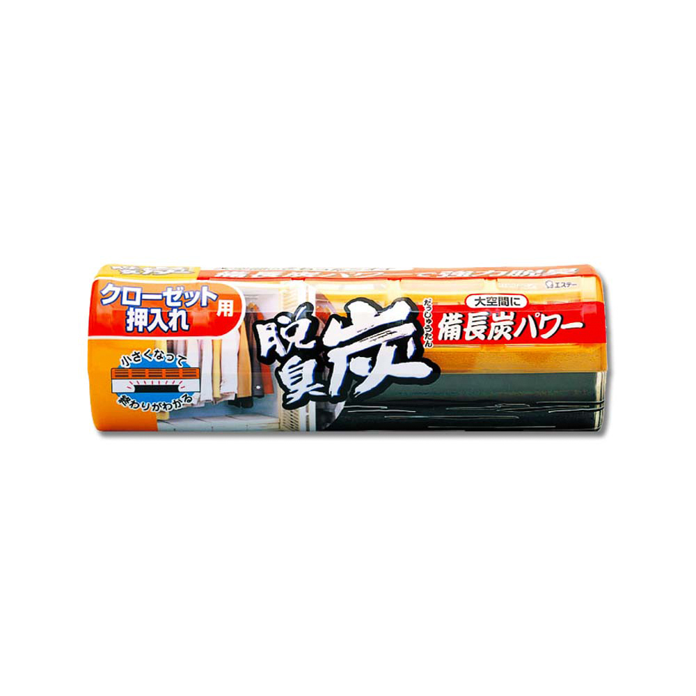 日本ST雞仔牌-大型收納空間用脫臭炭強力消臭凝膠除臭劑300g/大橘盒